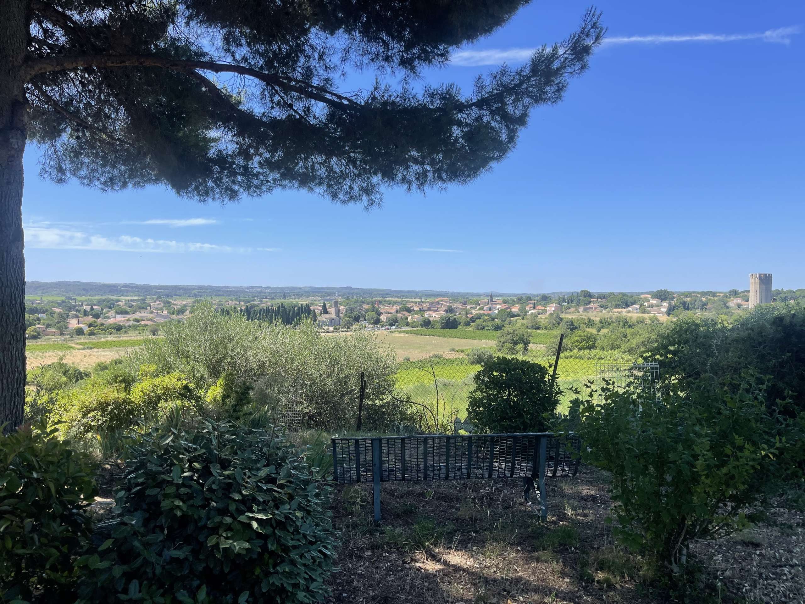 Maison en viager libre Paulhan — vue panoramique Maison en viager libre Paulhan — vue panoramique